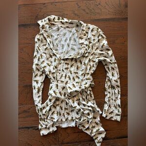 Emerson Fry tiger shirt medium